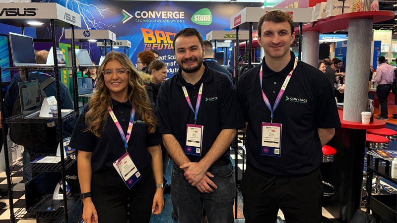 Converge brought technology Back to the Future at BETT 2026