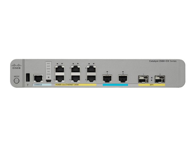 Cisco Catalyst 3560CX-8PT-S - switch - 8 ports - Managed - rack