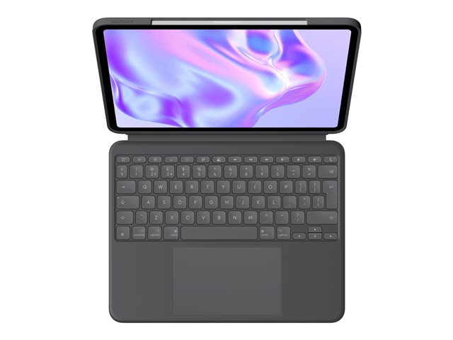 Logitech Combo Touch - Keyboard and folio case - with trackpad