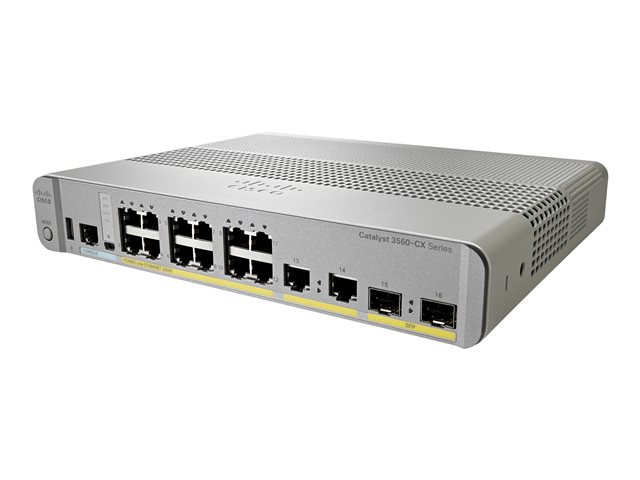 Cisco Catalyst 3560CX-8PT-S - switch - 8 ports - Managed - rack