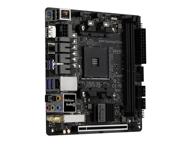 Mainboard AMD ASRock Fatal1ty B450 Gaming K4 Mainboard - AMD Sockel AM4 PCIe & M.2 Anschlüssen ASRock B450