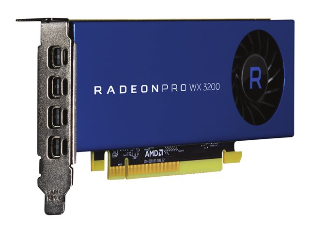 Placa de Video AMD Radeon PRO WX 3200, 4GB, GDDR5, 128-bit, 100-506115