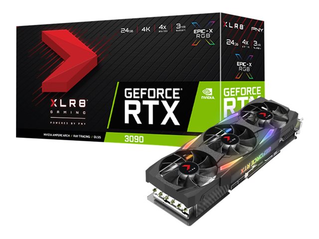 PNY XLR8 GeForce RTX 3090 Gaming EPIC-X RGB XLR8 GAMING Edition