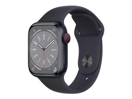 【新品】MNPD3J/A Apple Watch Series 8 41mm Apple Watch Series 8 (GPS + Cellular) - midnight aluminium - smart