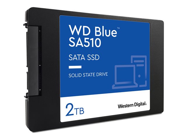 WD Blue SA510 WDS200T3B0A-00C7K0 - SSD - 2 TB - internal - 2.5
