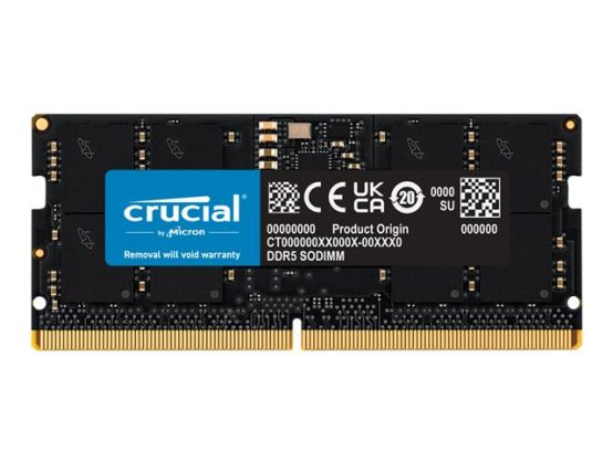 Crucial - DDR5 - module - 16 GB - SO-DIMM 262-pin - 4800 MT/s Crucial - DDR5 - module - 16 GB - SO-DIMM 262-pin - 4800 MT/s