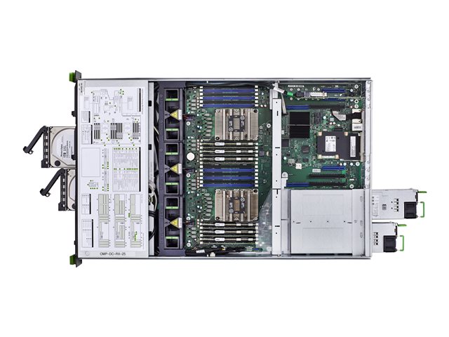 Fujitsu PRIMERGY RX2540 M5 - Server - rack-mountable - 2U - 2-way