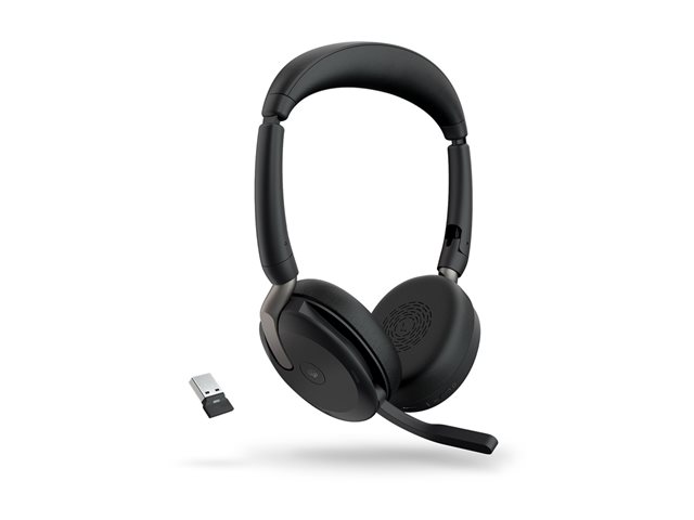 Jabra Evolve2 65 Flex MS Stereo - Headset - on-ear - Bluetooth