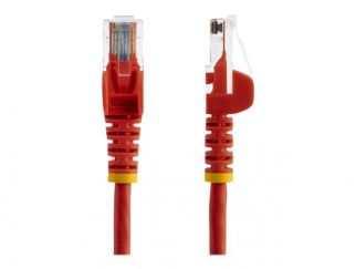 StarTech.com 1m Red Cat5e / Cat 5 Snagless Patch Cable - Patch cable - RJ-45 (M) to RJ-45 (M) - 1 m - UTP - CAT 5e - riser, snagless - red