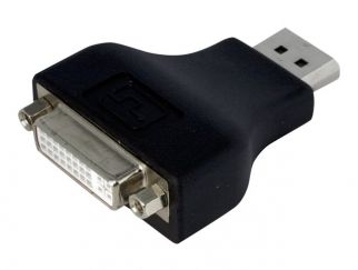 StarTech.com DisplayPort DVI Video Adapter Converter - DisplayPort to DVI Converter - DP to DVI - DisplayPort to DVI Adapter (DP2DVIADAP) - DisplayPort adapter - single link - DisplayPort (M) to DVI-D (F) - for P/N: DVIDDMM1, DVIDDMM10M, DVIDDMM25, DVIDDM