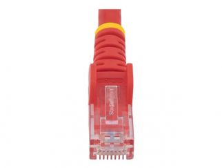 StarTech.com 50cm CAT6 Ethernet Cable, 10 Gigabit Snagless RJ45 650MHz 100W PoE Patch Cord, CAT 6 10GbE UTP Network Cable w/Strain Relief, Red, Fluke Tested/Wiring is UL Certified/TIA - Category 6 - 24AWG (N6PATC50CMRD) - network cable - 50 cm - red