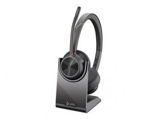HP Poly Voyager 4320-M - headset - USB-A via Bluetooth adapter
