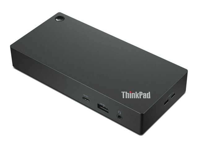 Lenovo ThinkPad Universal USB-C Dock - Docking station - USB-C - HDMI, 2 x DP - 1GbE - 90 Watt - Campus
