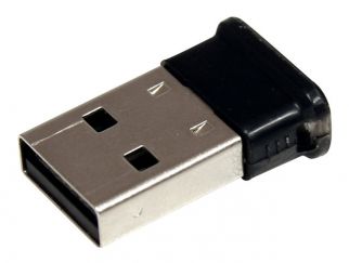 StarTech.com Bluetooth Adapter - Mini USB Adapter - Bluetooth 2.1 - Class 1 EDR - Bluetooth Receiver (USBBT1EDR2) - network adapter - USB