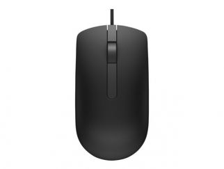 Dell MS116 - Mouse - optical - 2 buttons - wired - USB - black