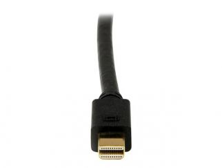 StarTech.com 10ft Mini DisplayPort to DVI Adapter Cable - Mini DP to DVI Video Converter - MDP to DVI Cable for Mac / PC 1920x1200 - Black (MDP2DVIMM10B) - DisplayPort cable - Mini DisplayPort (M) to DVI-D (M) - 3.04 m - black