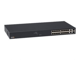 Axis T8516 - Switch - Managed - 16 x 10/100/1000 (PoE+) + 2 x 10/100/1000/SFP - desktop, rack-mountable - PoE+ (240 W)