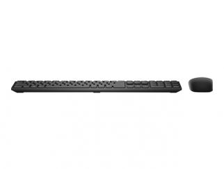Dell Pro Keyboard and Mouse KM5221W - keyboard and mouse set - QWERTY - US International - black Input Device