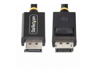 StarTech.com 2m DisplayPort 2.1 Cable, VESA-Certified, DP40 DP 2.1 Cable - DisplayPort cable - DisplayPort (M) latched to DisplayPort (M) latched - DisplayPort 2.1 - 2 m - passive, 8K60Hz support, 4K144Hz support, 1440p support 240Hz, up to 40 Gbps data t