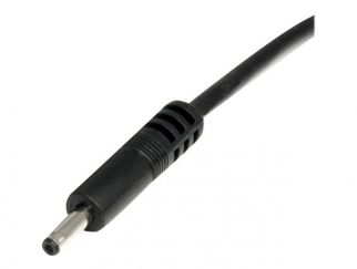 StarTech.com 3 ft. (0.9 m) USB to Type H Barrel 5V DC Power Cable - USB to 3.4mm Power Cable - 5V DC Type H - Black - Bluetooth Charger (USB2TYPEH) - USB / power cable - USB (power only) to DC jack 3.4 mm - 91 cm