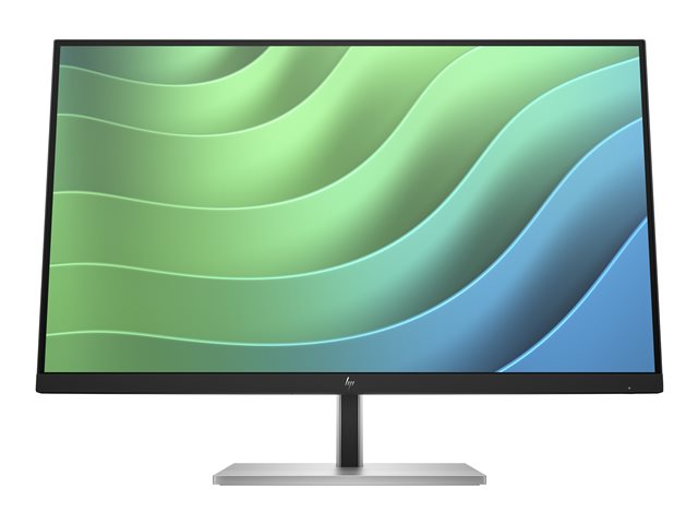HP E27 G5 - E-Series - LED monitor - 27" - 1920 x 1080 Full HD (1080p) @ 75 Hz - IPS - 300 cd/m² - 1000:1 - 5 ms - HDMI, DisplayPort, USB - black, black and silver (stand)