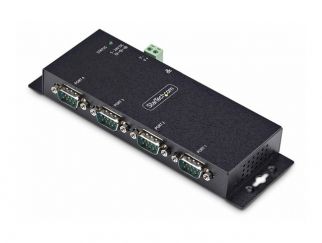 StarTech.com 4P Serial to Ethernet Adapter, IP LAN to RS232 DB9 Converter - device server - TAA Compliant