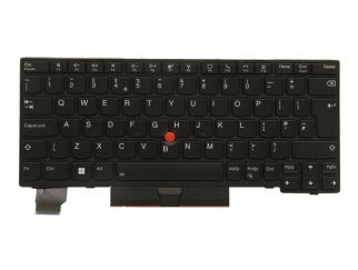 Primax - notebook replacement keyboard - with Trackpoint - QWERTY - UK - black Input Device