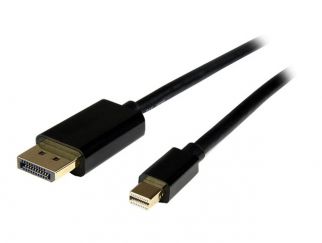 StarTech.com 4m Mini DisplayPort to DisplayPort Adapter Cable - M/M - 4m Mini DisplayPort to DisplayPort - Mini DP to DP Cable (MDP2DPMM4M) - DisplayPort cable - Mini DisplayPort (M) to DisplayPort (M) - 4 m - black - for P/N: CDP2MDP, CDP2MDPEC, CDP2MDPF
