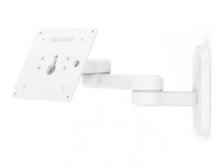 Compulocks VESA Swing Arm Mount - Mounting kit (swing arm) - for tablet - steel - white - under-the-cabinet, inside wall corner, outside wall corner - for Axis iPad POS Enclosure