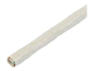 StarTech.com 1000 ft Bulk Roll of Gray CMR Cat6 Solid UTP Riser Cable - Cat 6 Riser Cable - Cat.6 CMR Ethernet Cable - 23 AWG - Gray (WIR6CMRGR) - Bulk cable - 304.9 m - UTP - CAT 6 - solid - grey