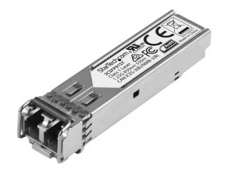 StarTech.com HPE 3CSFP91 Compatible SFP Module, 1000BASE-SX, 1GbE Multi Mode (MMF) Fiber Optic Transceiver, 1GE Gigabit Ethernet SFP, LC Connector, 550m, 850nm, DDM, HPE 3812, 3824, 3848 - Lifetime Warranty (3CSFP91ST) - SFP (mini-GBIC) transceiver module