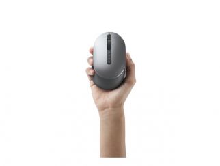 Dell MS5320W - Mouse - optical - 7 buttons - wireless - 2.4 GHz, Bluetooth 5.0 - titan grey - with 3 years NBD Advance Exchange