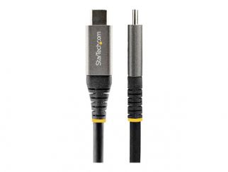 StarTech.com 20" (50cm) USB C Cable 10Gbps, USB 3.1/3.2 Gen 2 Type-C Cable, 100W (5A) Power Delivery Charging, DP Alt Mode, USB-C to C Cord, For USB-C Laptop, Phone, Device, Charge/Sync - Thunderbolt 3 Compatible (USB31CCV50CM) - USB-C cable - 24 pin USB-