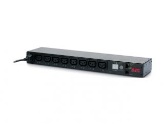 APC Switched Rack PDU AP7920B - Power distribution strip - AC 200/208/230 V - 2300 VA - Ethernet - input: IEC 60320 C14 - output connectors: 8 (power IEC 60320 C13) - 1U - 19" - black - for P/N: SMX1000CNC, SMX3000RMX93, SRTL2K2RM1UWC, SRTL3KRM1UIC, SRTL8