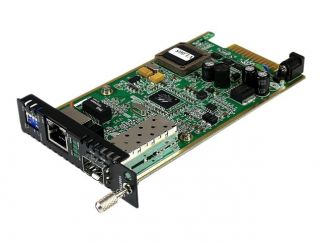 StarTech.com Gigabit Ethernet Fiber Media Converter Card Module w/ Open SFP Slot - Fiber to Ethernet Converter - Ethernet Media Converter (ET91000SFP2C) - Fibre media converter - GigE - 1000Base-TX - RJ-45 / SFP (mini-GBIC) - for P/N: ET10GSFP, GLCSXMMRGD