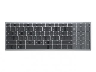 Dell KB740 - keyboard - compact, multi device - QWERTY - UK - titan grey Input Device