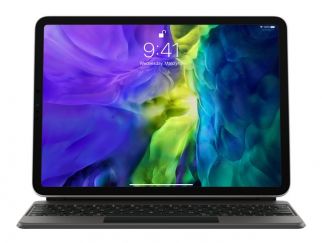 Apple Magic Keyboard - Keyboard and folio case - with trackpad - backlit - Apple Smart connector - US - for 10.9-inch iPad Air (4th generation, 5th generation), 11-inch iPad Air (M2, M3), 11-inch iPad Pro (1st generation, 2nd generation, 3rd generation, 4