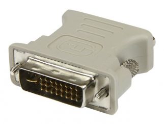StarTech.com DVI to VGA Cable Adapter - DVI (M) to VGA (F) - 1 Pack - Male DVI to Female VGA (DVIVGAMF) - VGA adapter