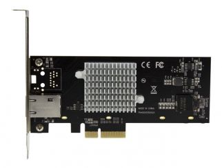 StarTech.com 1 Port 10G PCIe Network Card - 10GBase-T / NBASE-T - RJ45 Port - Intel X550 Chipset - Ethernet Card - Network Adapter - Intel NIC Card (ST10000SPEXI) - network adapter - PCIe 2.0 - 10Gb Ethernet x 1