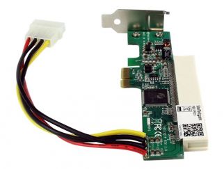 StarTech.com PCI Express to PCI Adapter Card - PCIe to PCI Converter Adapter with Low Profile / Half-Height Bracket (PEX1PCI1) - PCIe x1 to PCI slot adapter