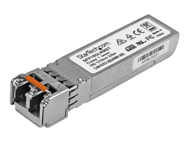 Startech Cisco SFP-10G-LRM Compatible SFP+ Module, 10GBASE-LRM, 10GbE MMF Optic Transceiver, LC Connector, 200m, 1310nm, DDM, Cisco Firepower, ASR9000, C9300, Mini GBIC Transceiver - Lifetime Warranty (SFP10GLRMST) - SFP+ transceiver module (equivalent to