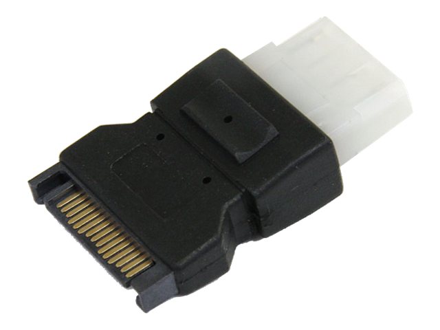 StarTech.com SATA to LP4 Power Cable Adapter - Power adapter - SATA power (M) to 4 pin internal power (F) - black - LP4SATAFM - Power adapter - SATA power (M) to 4 PIN internal power (F) - black - for P/N: 25SAT35HDD, BRACKET25SAT, DRW110SATBK, S32M2NGFFP