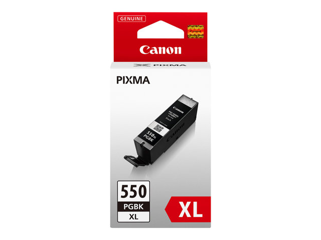 Canon PGI-550 PGBKXL - 6431B007 - 1 x Black - High Yield - Blister -Ink tank - For PIXMA iP8750,iX6850,MG5550,MG5650,MG5655,MG6450,MG6650,MG7150,MG7550,MX725,MX925