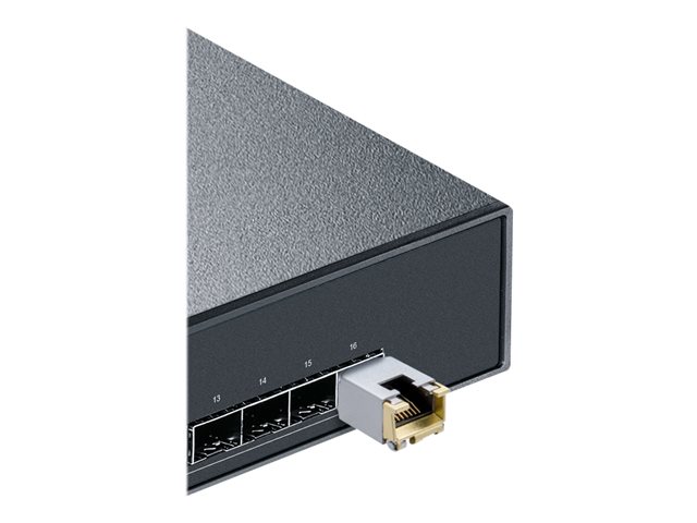 TP-Link TL-SM331T V1 - SFP (mini-GBIC) transceiver module - 1GbE - over CAT 5e - 1000Base-T - RJ-45 - up to 100 m - for JetStream TL-SG3452XP V1