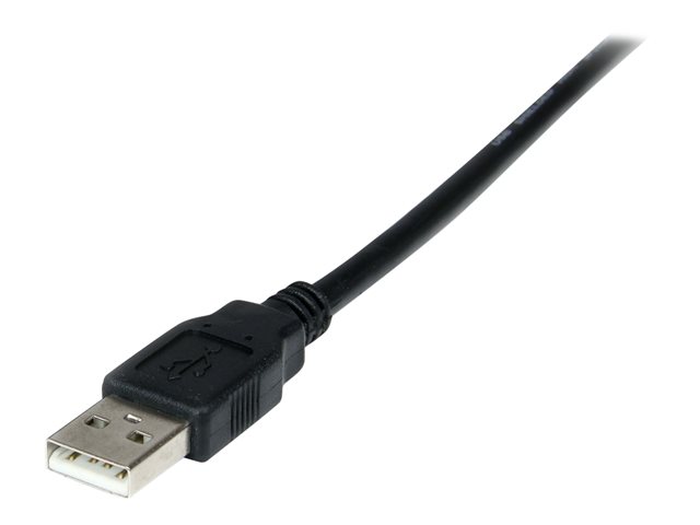 StarTech.com USB to Serial RS232 Adapter - DB9 Serial DCE Adapter Cable with FTDI - Null Modem - USB 1.1 / 2.0 - Bus-Powered (ICUSB232FTN) - serial adapter - USB 2.0 - RS-232