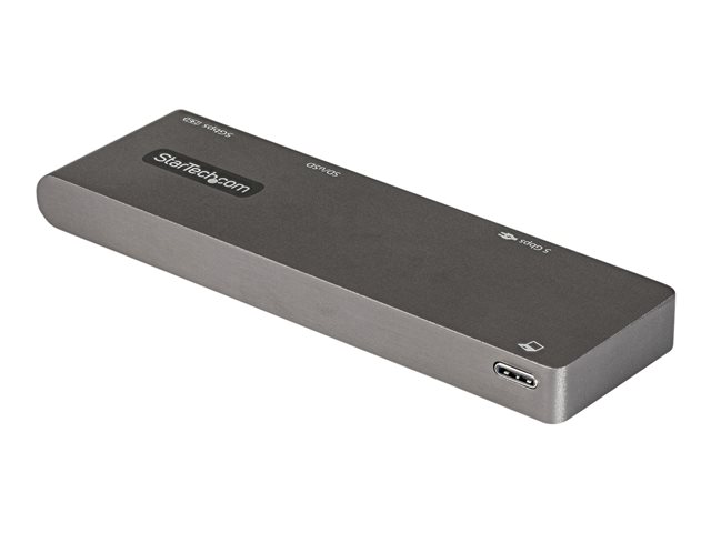 Startech USB C Multiport Adapter for MacBook Pro/Air, USB Type-C to 4K HDMI, 100W Power Delivery Pass-through Charging, SD/MicroSD Slot, 2-Port USB 3.0 Hub, Portable USB-C Mini Dock - Works w/ Thunderbolt 3 - Docking station - USB-C / Thunderbolt 3 - HDMI