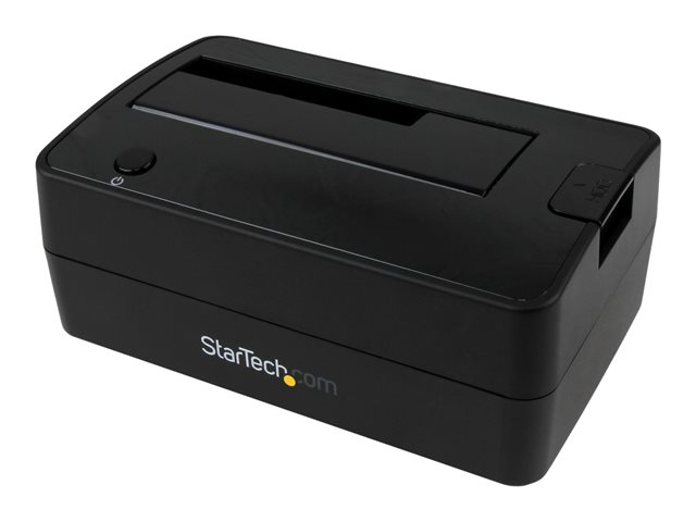 Startech USB 3.1 (10Gbps) Single-Bay Dock for 2.5"/3.5" SATA SSD/HDD - USB 3.1 Hard Drive Docking Station with UASP (SDOCKU313) - Storage controller - 2.5", 3.5" - USB 3.1 (Gen 2) - black