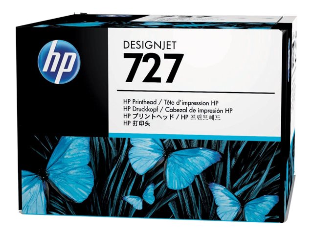 HP 727 - matte black, photo black, cyan, magenta, yellow, grey - printhead