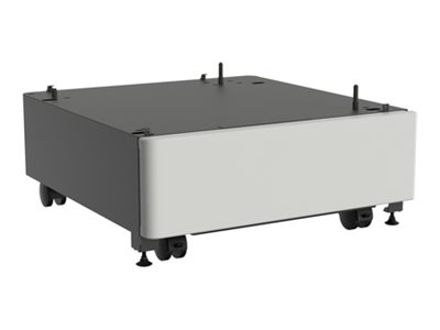Lexmark printer cabinet with caster base