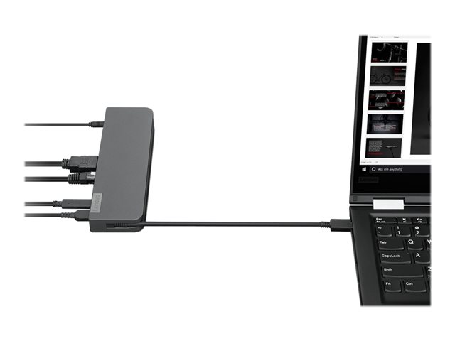Lenovo USB-C Mini Dock - mini-dock - USB-C - VGA, HDMI - 1GbE